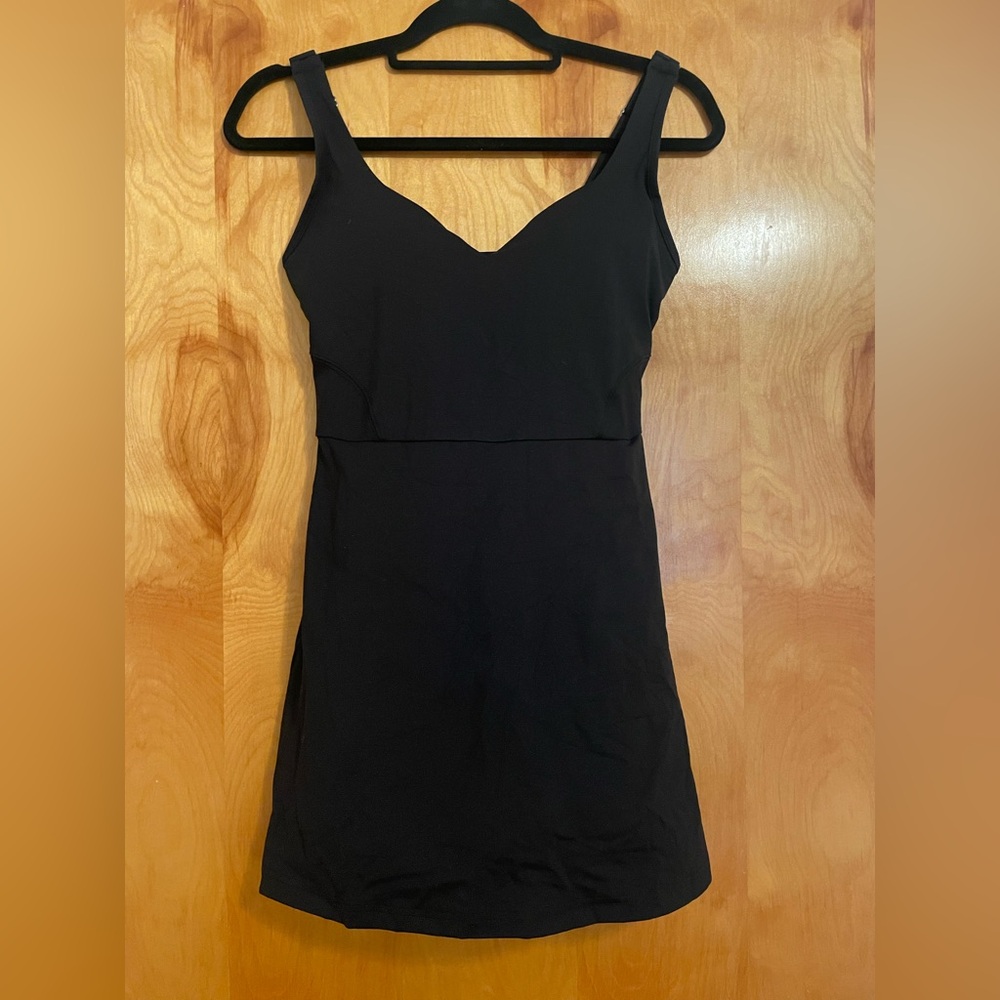 HALARA Midnight Black Easy Peezy Active Dress Padded Push Up A-C Cup